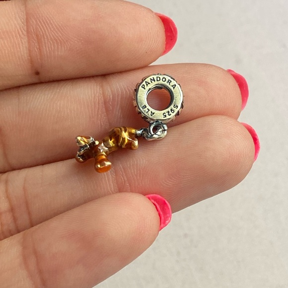 Disney x Pandora Winnie the Pooh Tigger Dangle Charm - Picture 3 of 3